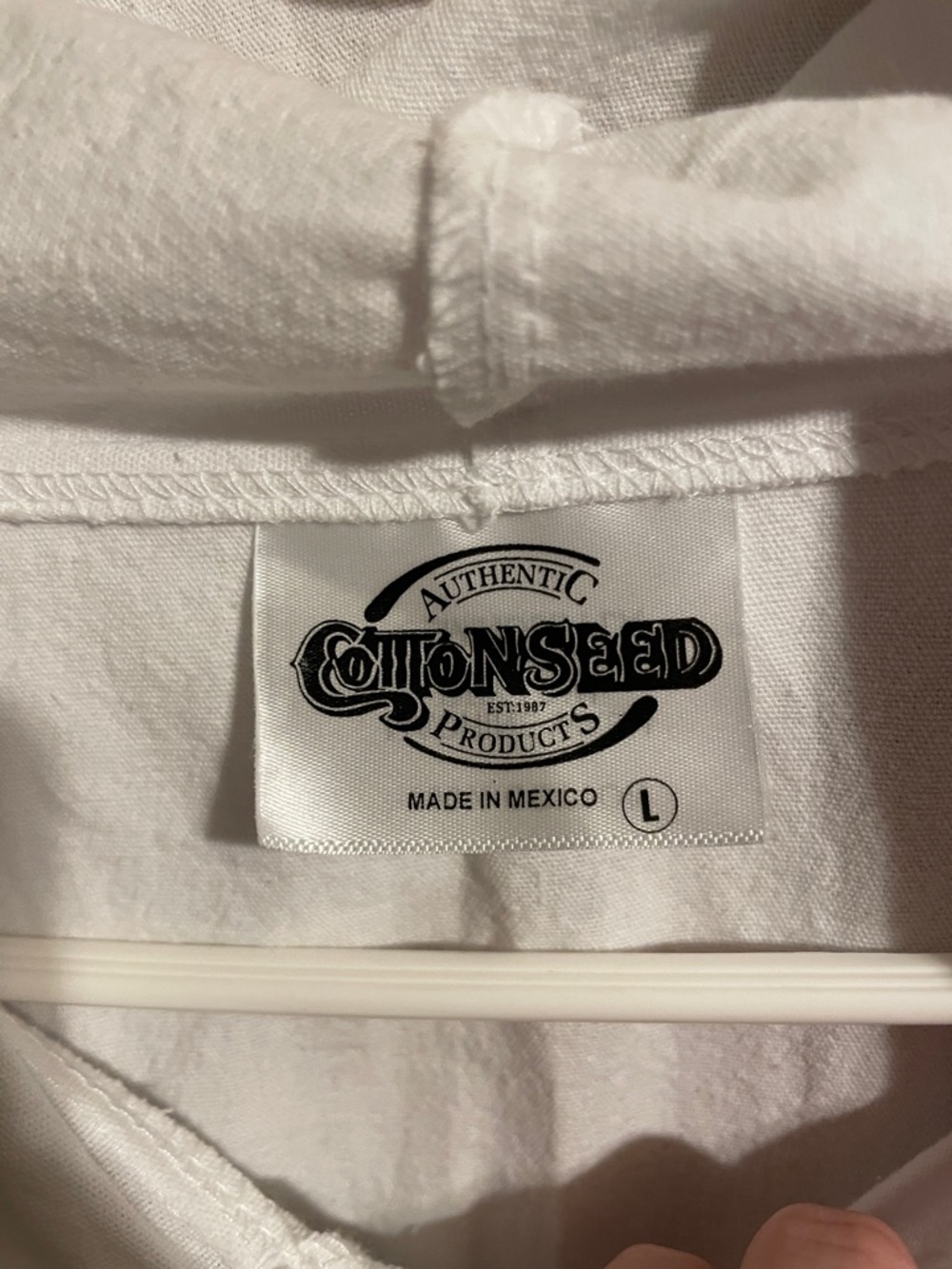 White Zip-Up Utility Jacket - Picture 4 of 4